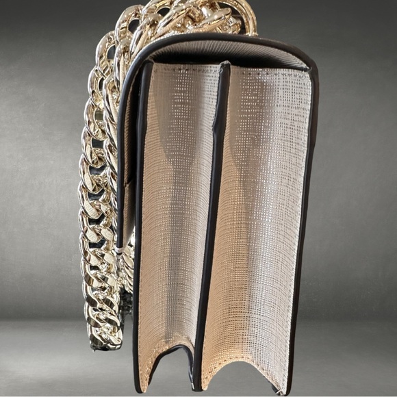 Henri Bendel Wallen Gold Shoulder 2 way Bag NWT - Picture 6 of 10